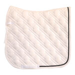 Showcraft – Chester Dressage Cloth – White/Black Piping