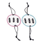 Eureka – Bridle Competition Number Set – Clear Crystals
