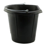 Showcraft – Rubber Flat Back Bucket 12ltr