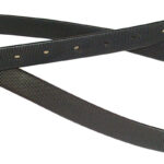 Status – PVC 1″ Leathers Black 56″