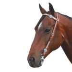 Navaho –  Turquoise Western Stones Bridle
