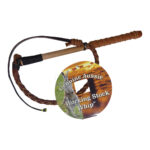 McAlister – 4 Plait Chromehide Mini Whip – Chromehide – 1′