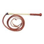 McAlister – 4 Plait Chromehide Kids Whip – Chromehide – 3′